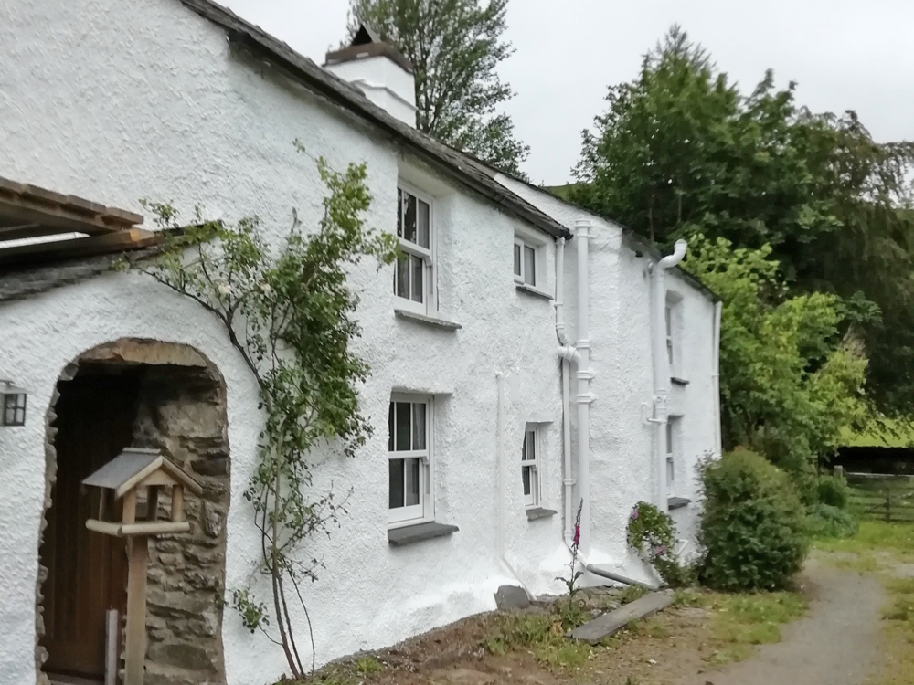 Exterior painting, Grasmere, Hawkshead